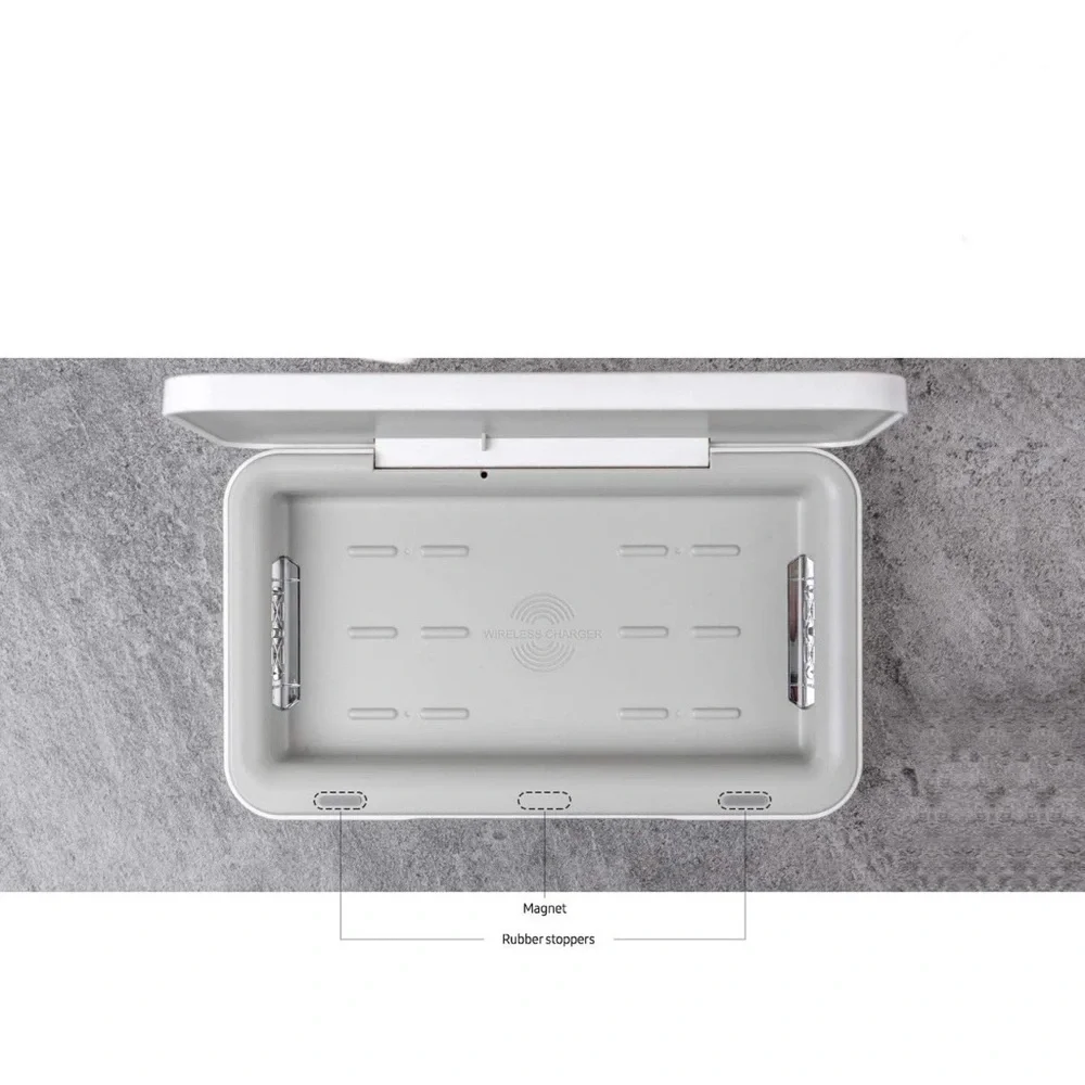 Samsung White UV Sanitizer with Wireless Charging